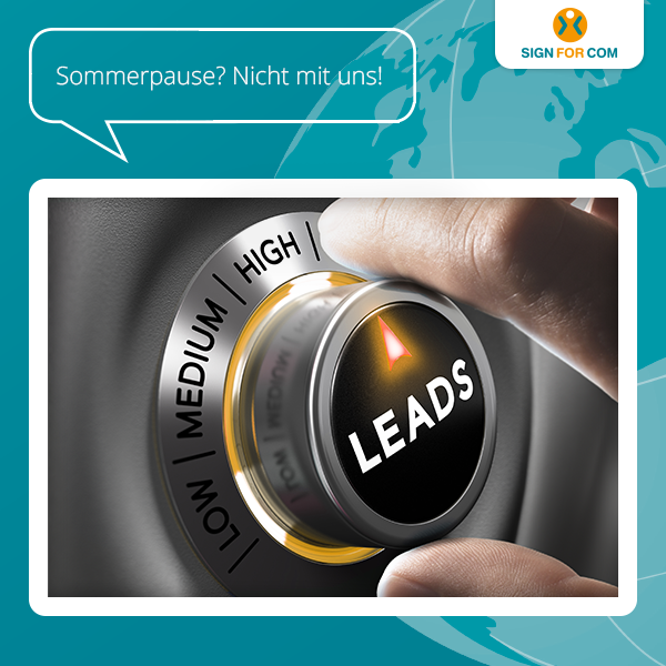 signforcom's tweet photo. Die Uhren ticken während der Sommerurlaubszeit etwas langsamer,  die Aktivtäten sollten aber nicht reduziert werden oder gar einschlafen. Mit uns können Sie ihren Vertrieb auch im Home Office mit Sales Leads unterstützen. 

Kontaktieren Sie uns jetzt!
🔗 https://t.co/cgmi63ju9Q https://t.co/pT3S2YhWqF