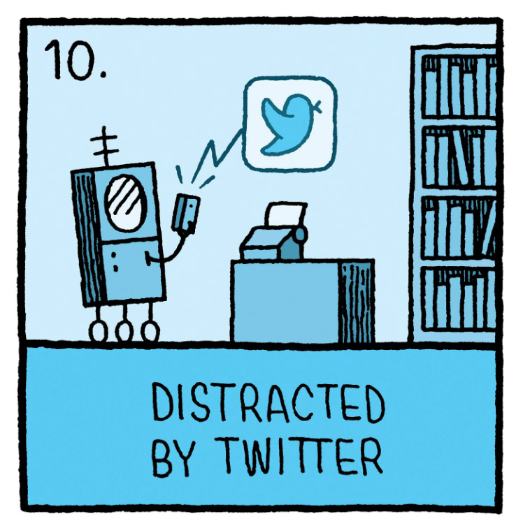 I drew a short comic for @nytimesbooks called 'Attempts to Create a Robotic Novelist'. You can read it online here: https://t.co/mfjf1Rm4gK 