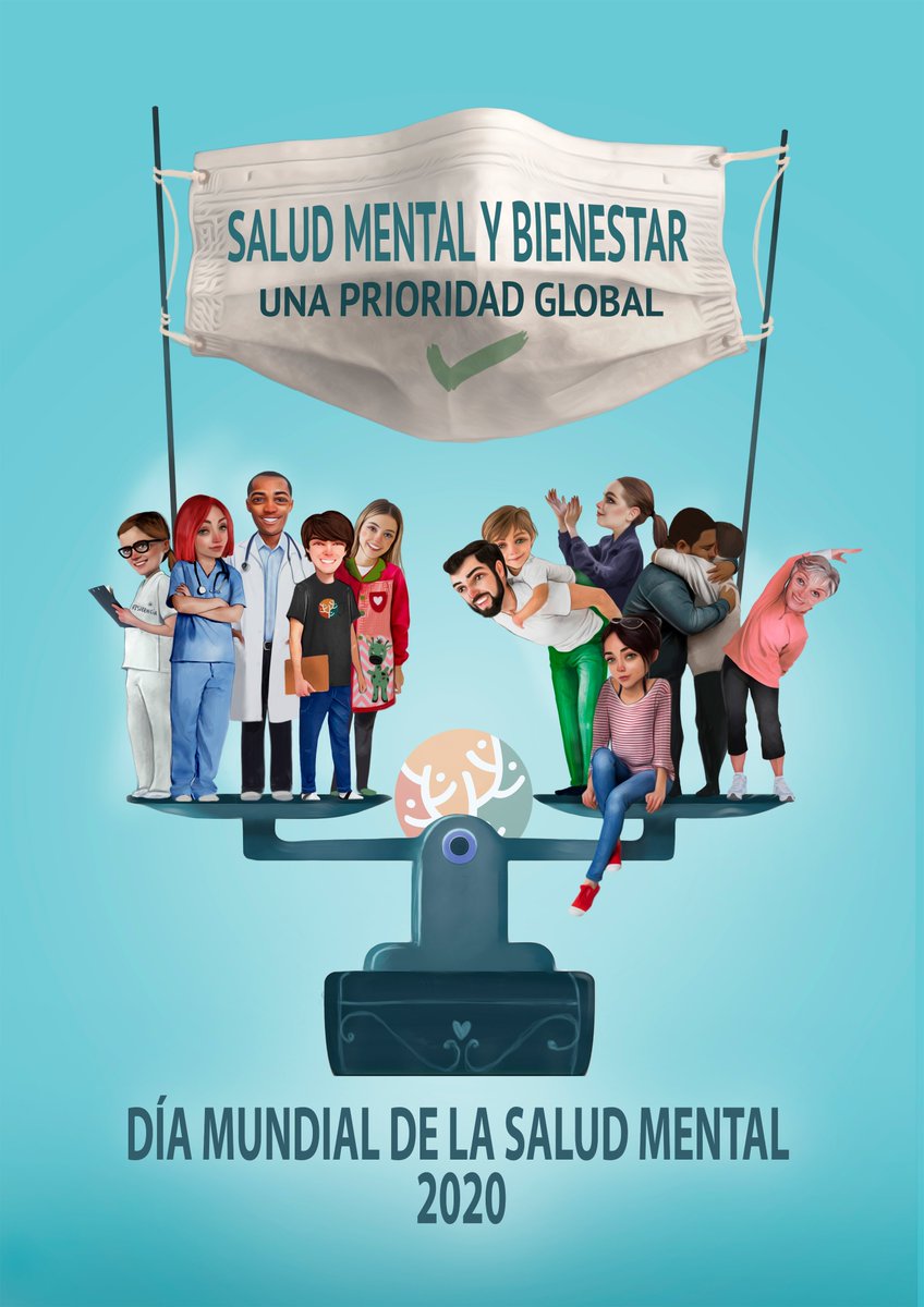 consaludmental's tweet photo. 😍La identidad visual del #DíaMundialSaludMental 2020 ya está disponible en todas las lenguas del Estado 
@SalutMentalCat @FEAFESGalicia #FEDEAFES.

Otra obra maestra de @Lorentenizado 👏🏿 

¿Quieres saber más? 🤔👉🏿 https://t.co/uSrLjoB7np https://t.co/S953stvx8E