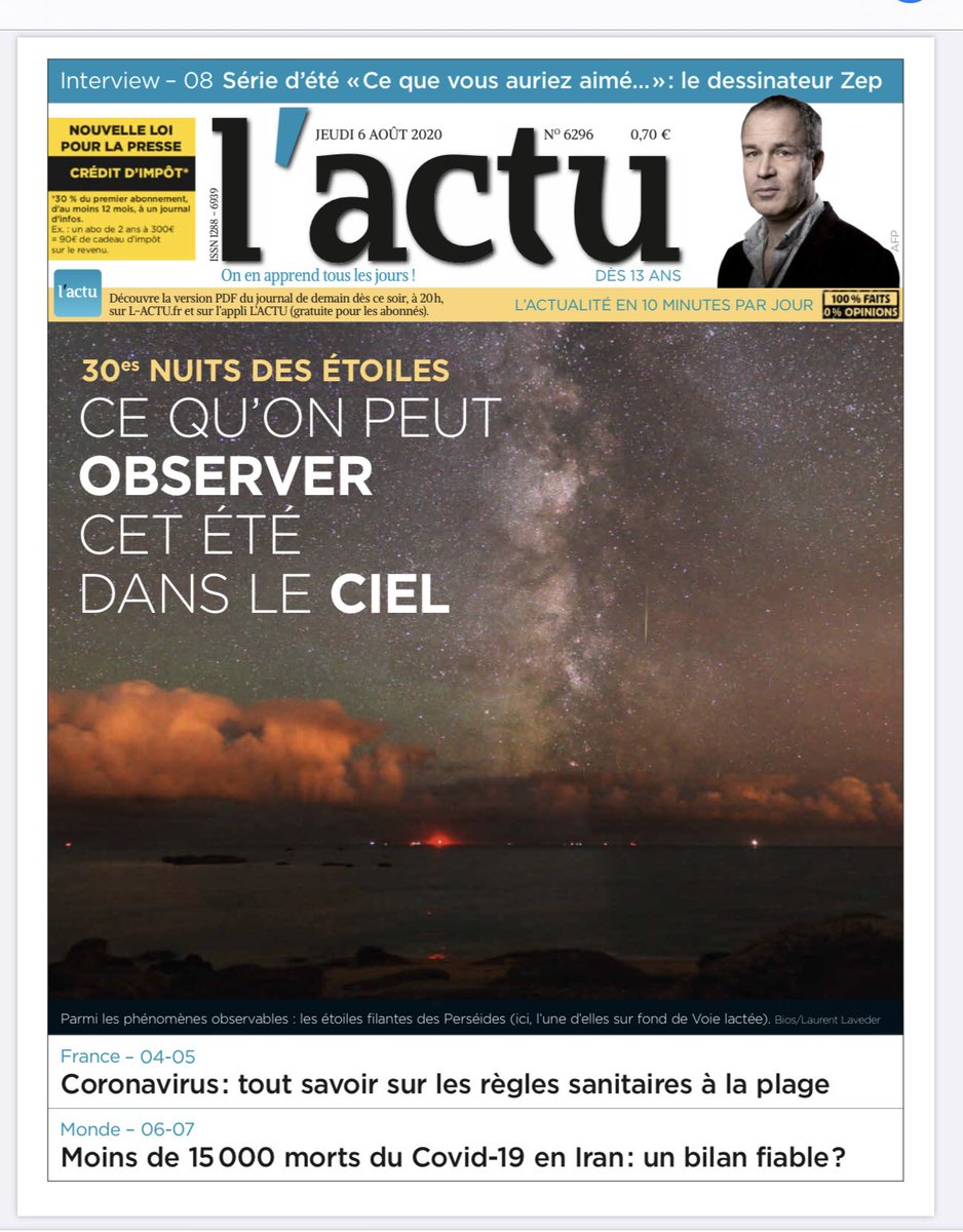 Le Petit Quotidien, Mon Quotidien, L'ACTU tweet media