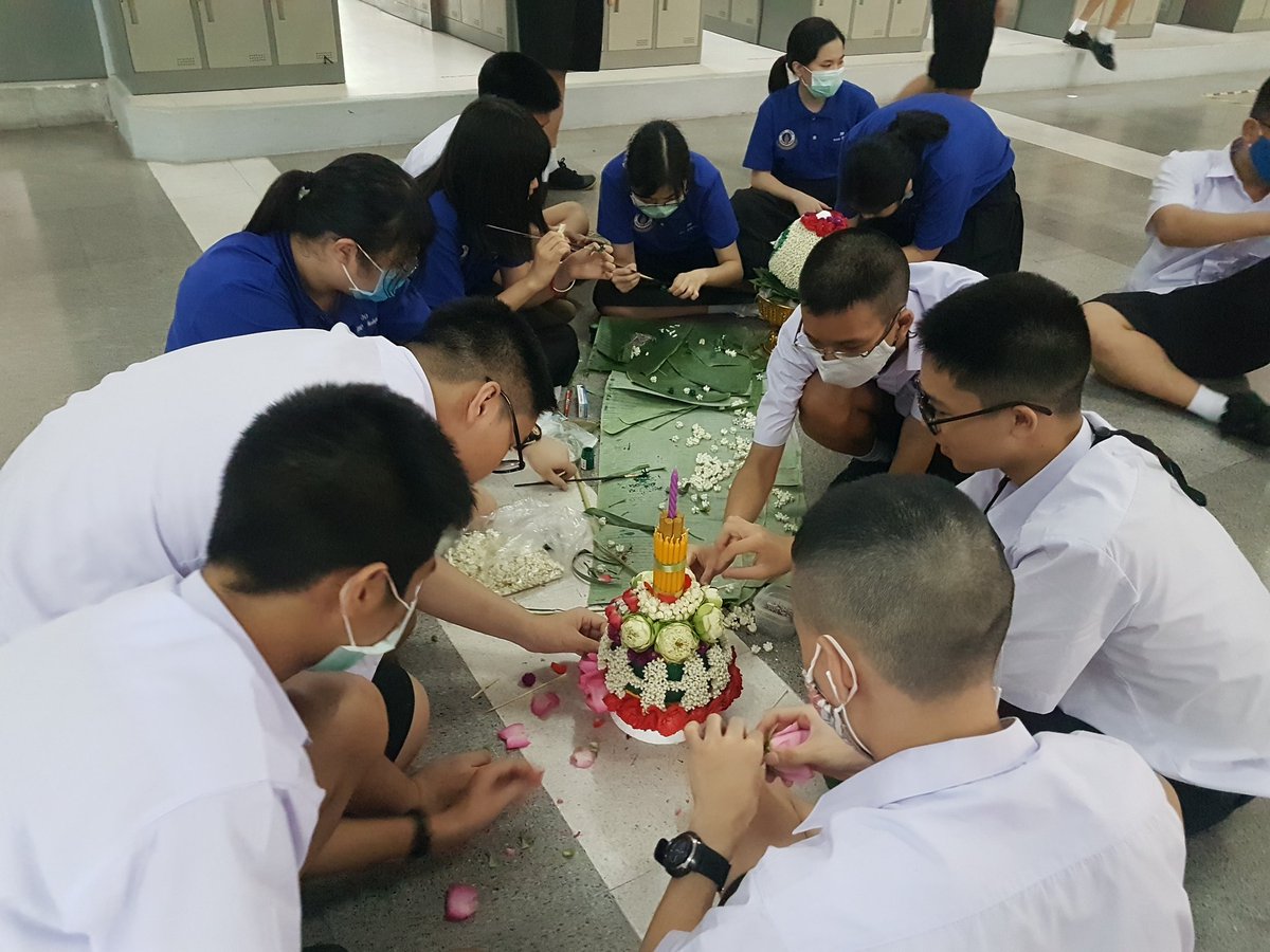 mwit_th's tweet image. หืม....ทำอะไรกันเอ่ย บอทน้อยแวะไปถามเด็กๆ ดีกว่า.... ฮัลโหลลล