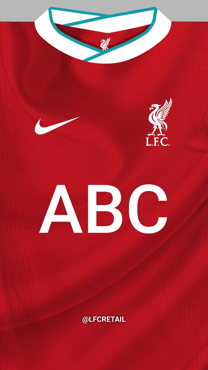 liverpool fc personalised shirt