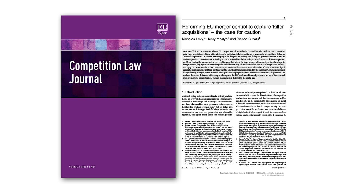 Competition Law Journal tweet media
