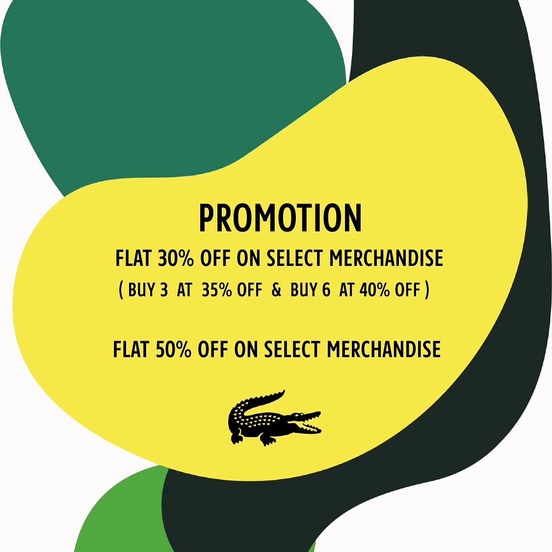vrambarsar's tweet photo. Strong lines and eye catching finish : take advantage with elegance.
Get Flat 30% Off and Flat 50% Off on Select Merchandise from #Lacoste at your favourite shopping destination #VRAmbarsar !

.
.
.
.

#Sale #shopping
#Punjab #amritsar https://t.co/XlxDgtvHBN