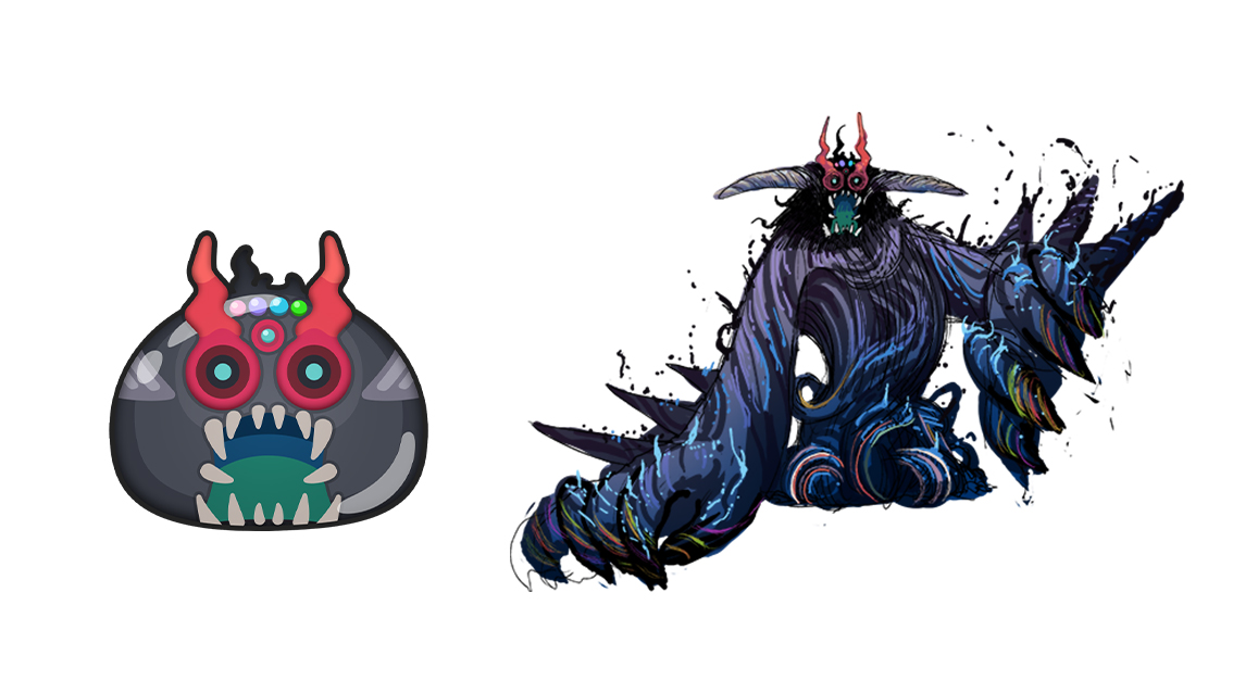 今日の妖怪ぷに（113）】 「魔王紫炎」 ランク ：SSS しゅぞく：エンマ