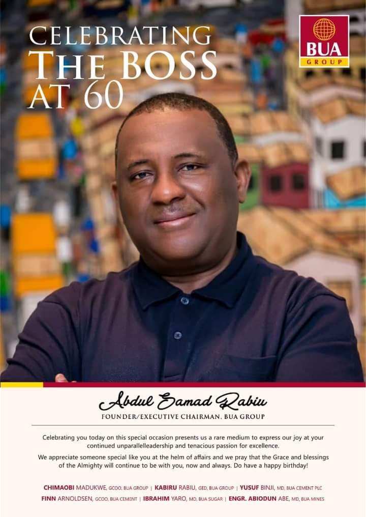 Happy birthday to a boss that knows no malice. An unknown but and underground helper. Continue to live long boss. 