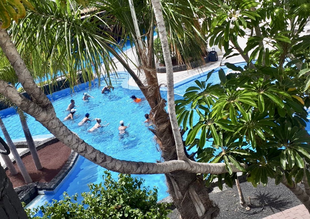 TagoroHotels's tweet photo. Starting the day with energy practising Pool Biking. 🚴♂️
Follow the instructions of our team at all times.
#GranTagoro #Family #DreamSAFE #DreamDays #Holidays #Lanzarote #Safety #Protocols #Security #Summer #Bienvenidos #Welcome #Hello #LatitudDeVida #Love #August #PoolBiking https://t.co/meucemLYaR