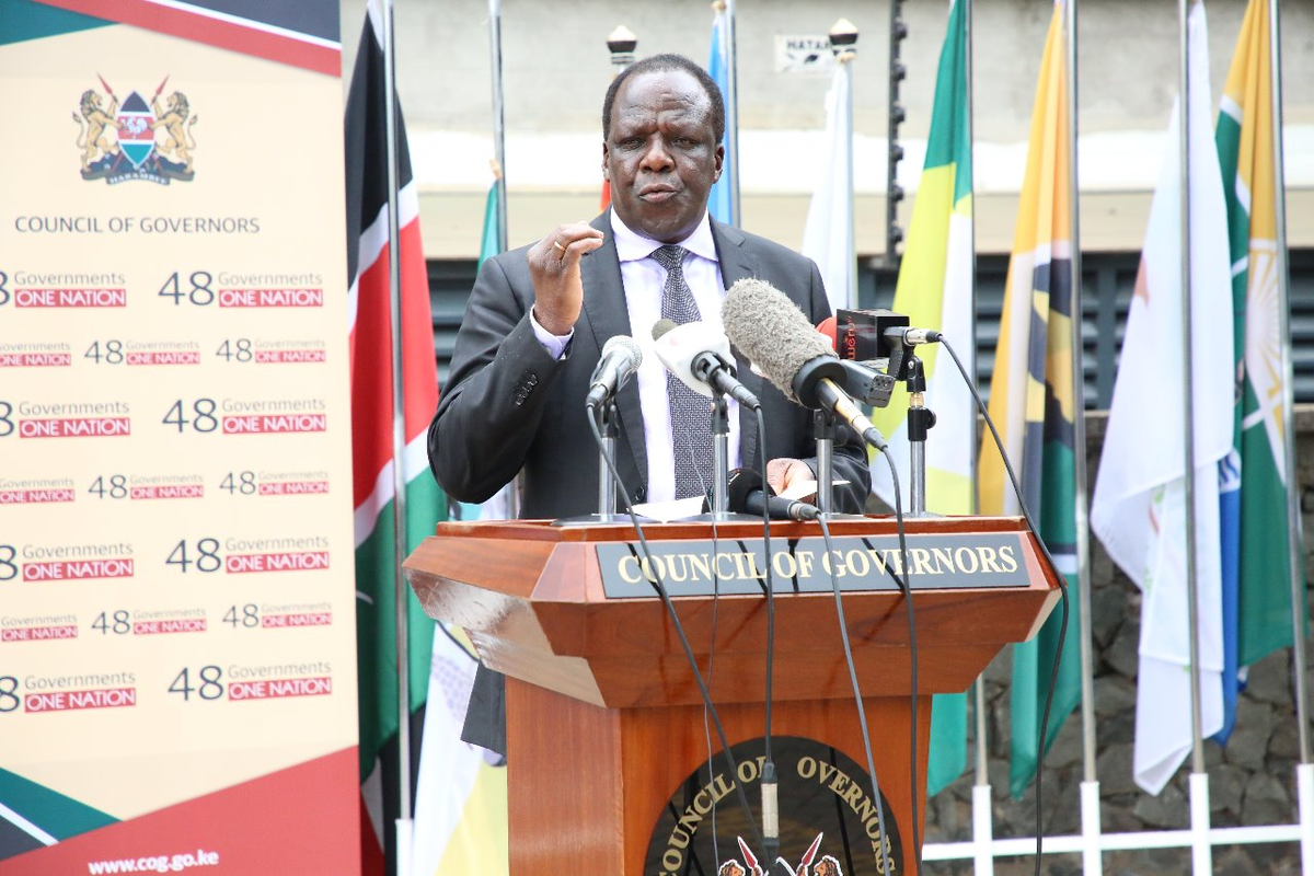 KenyaGovernors's tweet photo. County Govts have already embarked on implementation of the Summit resolutions agreed upon during the 5th Extra Ordinary Summit meeting held on 27th July 2020 to review the efficacy of the containment measures and the impact of the phased easing of the restrictions #COGPresser https://t.co/0Op5clo5kZ