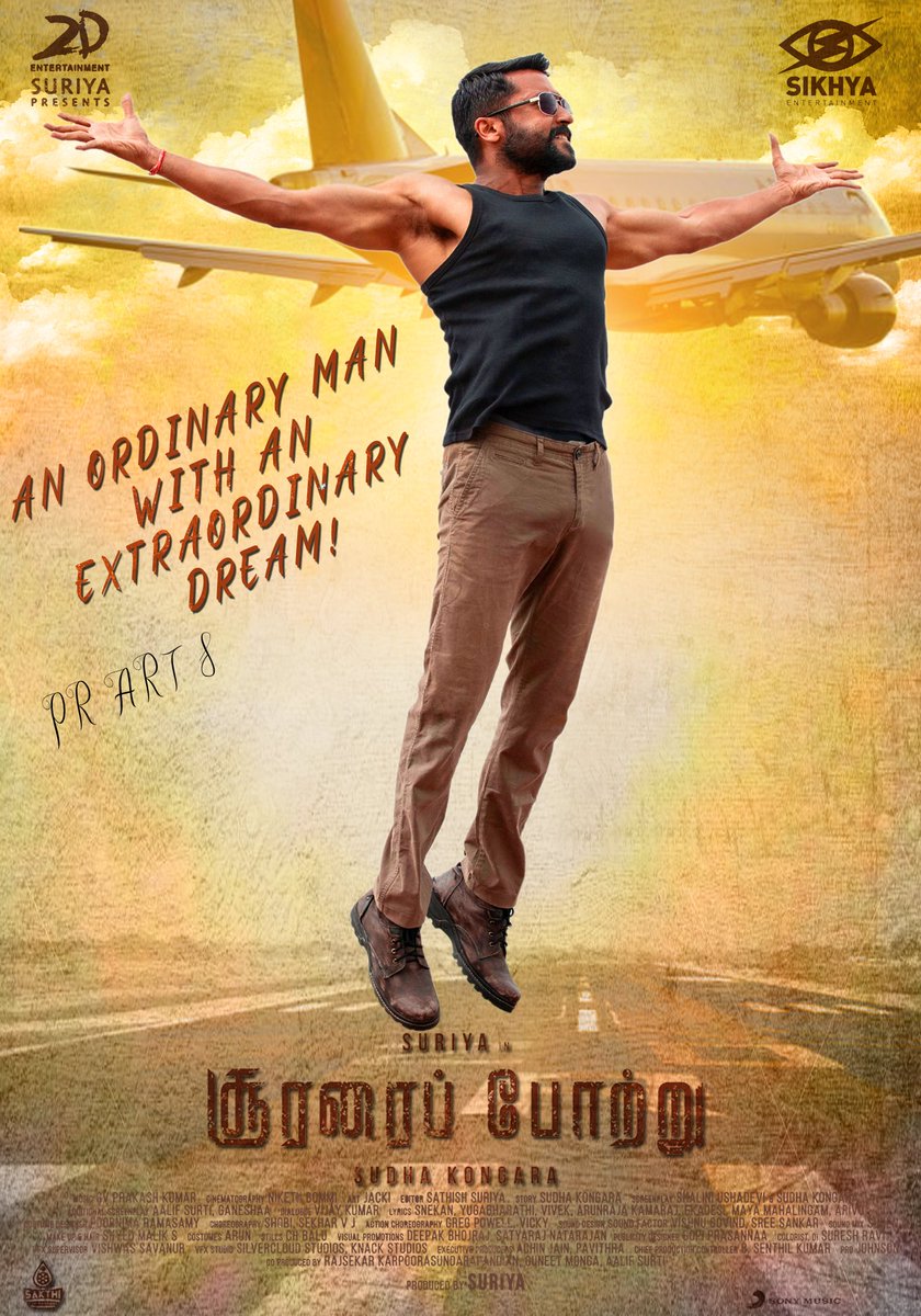 Pr_arts691's tweet photo. Soorarai pottru fan made design
By @Prmedia69 

@Suriya_offl @2D_ENTPVTLTD @rajsekarpandian @sikhyaent @SakthiFilmFctry @gvprakash @Aparnabala2 
@AKSFWA1 @suriya_chennai @SuriyaFansClub @SfcKanyakumari @Suriya_Trends @OnlineSuriyaFT @SuriyaFConline 
#suriya #SooraraiPottru https://t.co/Eui5jqcLQ2