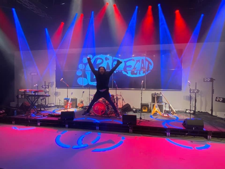 It’s joyous to be in the same room together again, and more so to be able to play some rock and roll.

We’re looking forward to welcoming you all back to a Bigfeat gig...even if it’s in your living room.

Keep your ears peeled for it SOON 👀

Big love x

#Retweet #Share