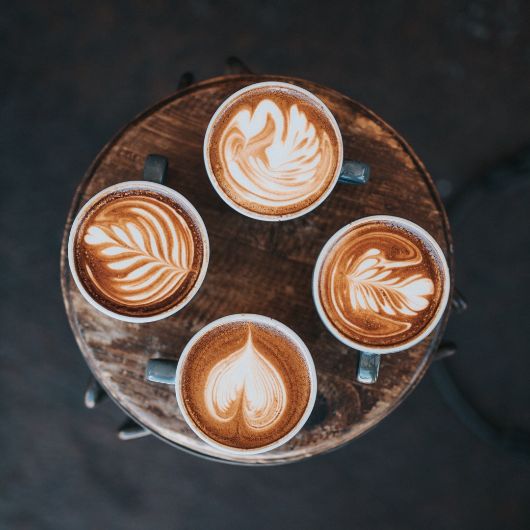 ItsMattGriffith's tweet photo. I think latte art is so interesting. What are some of the cool latte art designs you've seen? #latte #art #coffee #caffeine https://t.co/Ox52S3fC7V