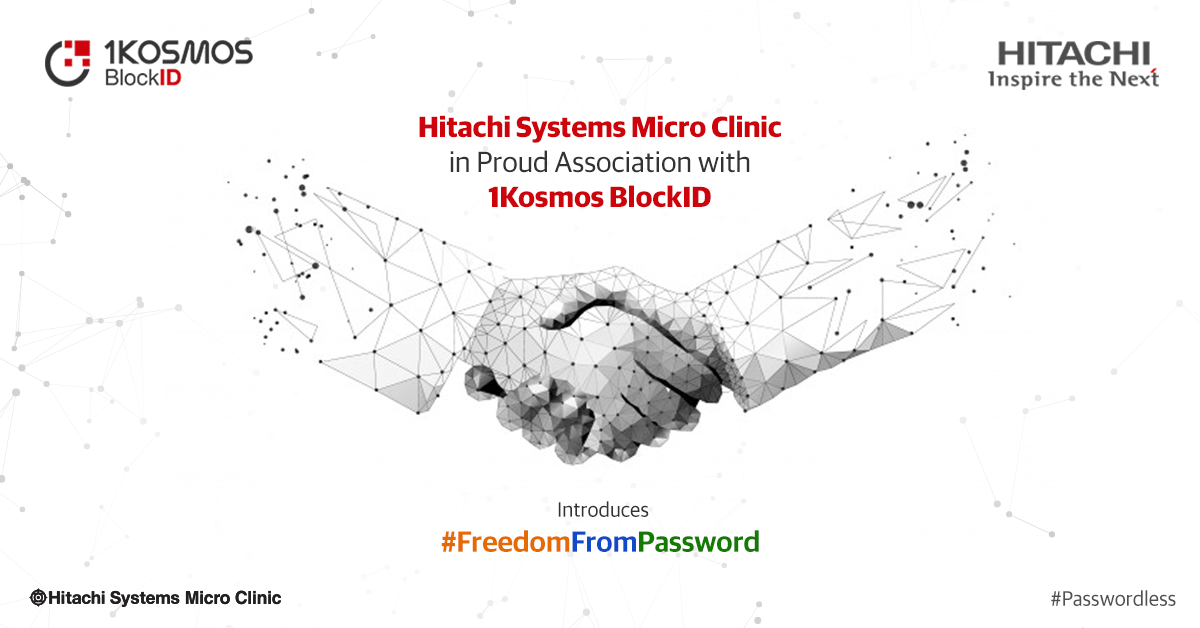 HitachiSysIndia's tweet photo. #HitachiSysMC, in association with @BCIdentity, is proud to introduce the new era of absolute freedom, by paving the path of touchless access to a cloud-based identity solution powered by #biometrics &amp; #blockchain &amp; gives you #FreedomFromPassword. Click: https://t.co/jlpgfYM3CW https://t.co/NEM7Wo6BPu