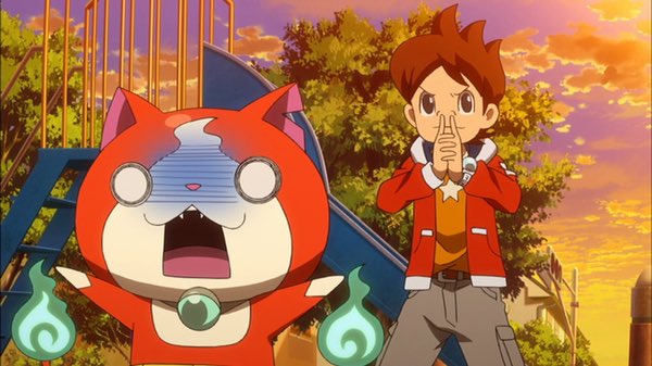 妖怪ウォッチ専門チャンネル Yo Kai Watch アニメ妖怪ウォッチ名場面 44話ハナホ人 ふささたんとのちゅ