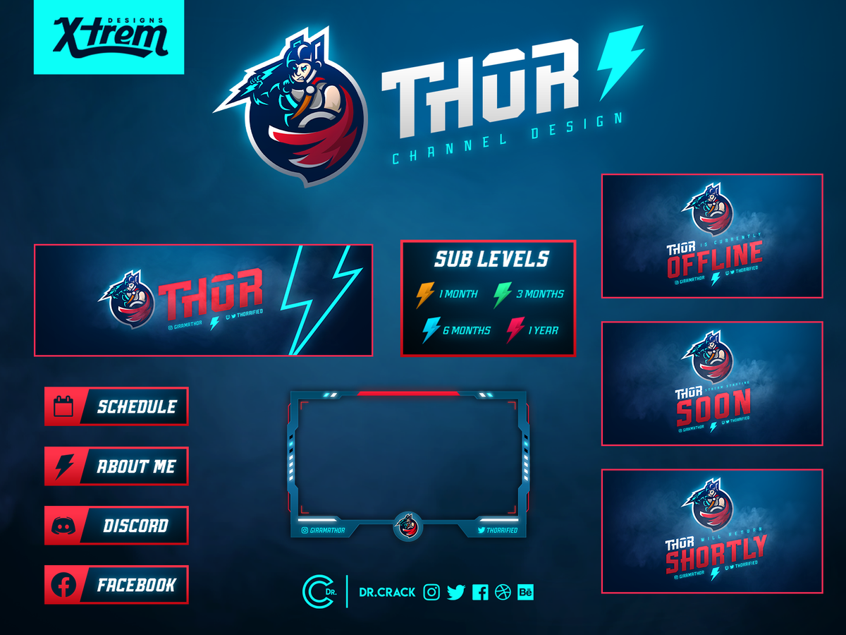 TOT_graphic's tweet photo. Design profession twitch overlay template and stream pack https://t.co/r6yM32n7X4 https://t.co/0hwBa3CzE2