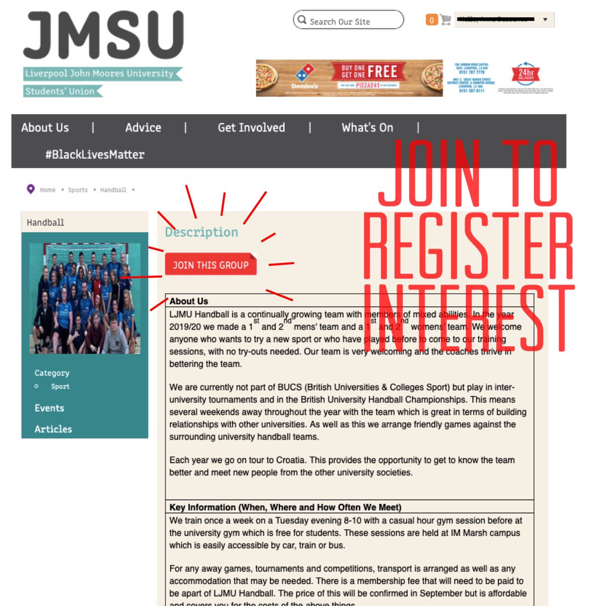 Our website page on JMSU has been updated. Have a look and click join this group to register interest for next year 💙 jmsu.co.uk/groups/handbal…