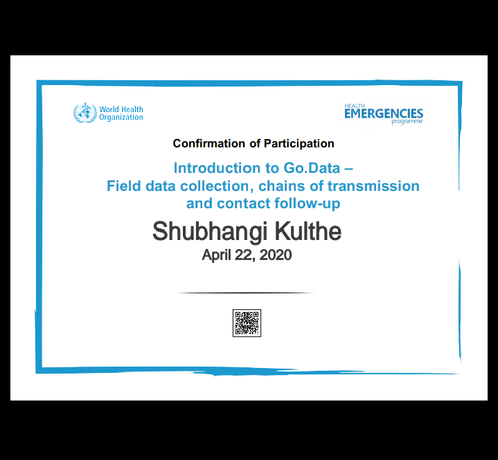 KultheShubhangi's tweet photo. Thankyou😊
#healthemergenciesprogramme
@WHO
@muhsnashik @AmitV_Deshmukh https://t.co/AQTHPgtNLd