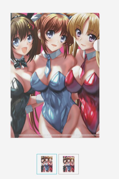 ピクシブファクトリーでクリアファイルのプレビュー作ってみた…意外と良い(*'ω`*) 