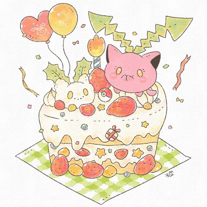 「バースデーケーキ 皿」のTwitter画像/イラスト(古い順)