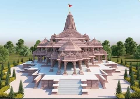CChapee's tweet photo. Proposed Model of newly built Ram Mandir at ayodhya.

#Ayodhya #RamMandirAyodhya #RamMandir4Bharat #corpchapee #Mediachapee https://t.co/rHk0qlQsxS