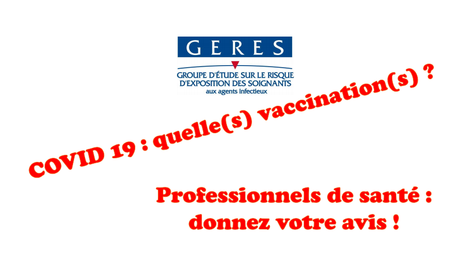 📣 Le GERES mène une enquête sur la perception des professionnels de santé concernant une éventuelle vaccination contre le #COVID19 et leur attitude vis-à-vis de la #vaccination anti-grippale

Avec le soutien de la HAS et en collaboration avec 
<a href="/EHESP/">EHESP</a> 👉 evaluation.ehesp.fr/SurveyServer/s…