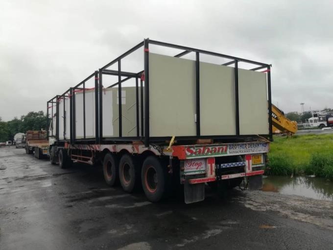InfoJaykay's tweet photo. More pictures of Custom Clearance at MbPT and safe Transportation to Himachal Pradesh of ODC shipment of Water Treatment Plant. https://t.co/IcNmJZ3k2i