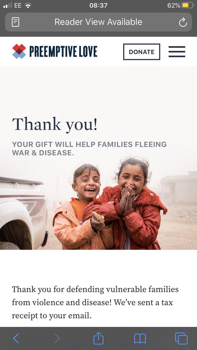kitanolaifa's tweet photo. Highly recommend donating to @preemptivelove to help support Beirut ❤️ https://t.co/9LfBlFv8UZ