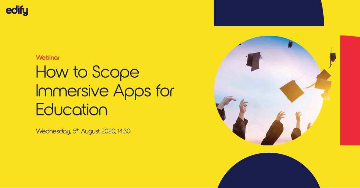 sharedimmersion's tweet image. How can we harness immersive tech to open new dimensions in #EdTech? Join our free webinar *TODAY* with @ImmerseUK_ as we explore VR for learning and deep dive into @edify_ac with @UofGlasgow academic @nltmcd and @martin_m_mcd Sign up here -&amp;gt; immerseuk.org/webinars/scope…