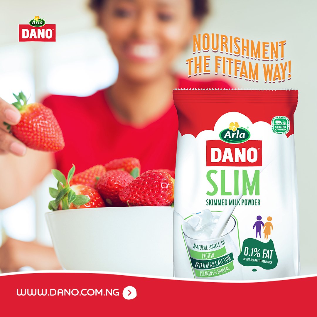 danomilkng's tweet photo. Nothing is more gratifying than knowing you have control of what you eat.
#DanoSlim provides all the dairy benefits with only 0.1% fat and 100% more calcium for round the clock nourishment the fitfam way!
What foods do you cut back on because of your fitfam goals?
#DanoMilk https://t.co/gmjbMXd2kS