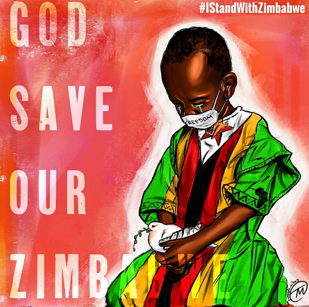 MikeyTatenda's tweet photo. No More! 

Police brutality is not just in the UK or USA, but in any country were justice and order are promoted through fear and violence by those in power.

I pray for my country, I stand for justice and so I stand for Zimbabwe! 🇿🇼

#ZimbabweanslivesMatter #istandwithzimbabwe https://t.co/DvWWcLhVnW
