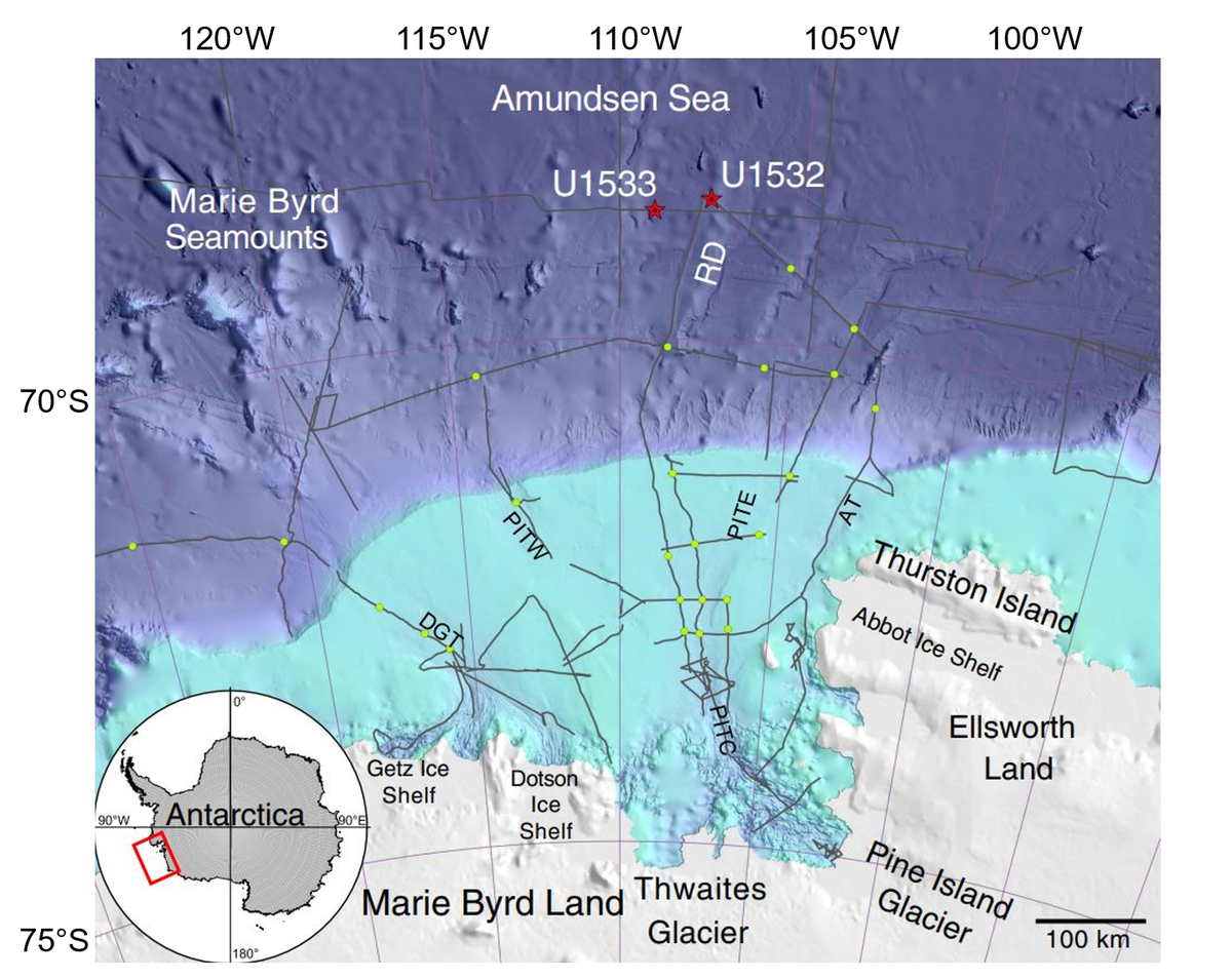 TheEarlyPages's tweet photo. New post: Let’s go to Antarctica! @MargotCourtill1 describes her experience on an #IODP research cruise in the Amundsen Sea aboard the JOIDES Resolution. This is a great post full of interesting details and tips: https://t.co/cXlPOcxwjL

@TheJR #Antarctica #ScienceTwitter https://t.co/ueVfShe6Rw
