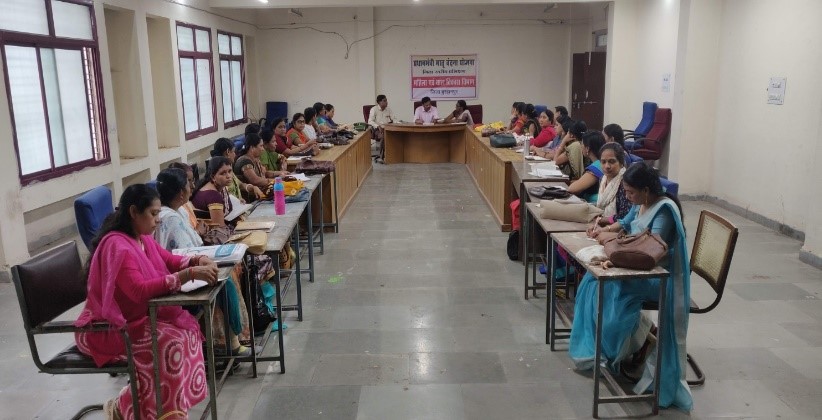 Srishti, Prerak, Dist Burhanpur, MP has developed a new model of monitoring along with the district authorities that helped the district’s ranking for open anganwadi centres move from bottom to the top three performing in the state. Read more: bit.ly/2Xolv2 <a href="/tatatrusts/">Tata Trusts</a>