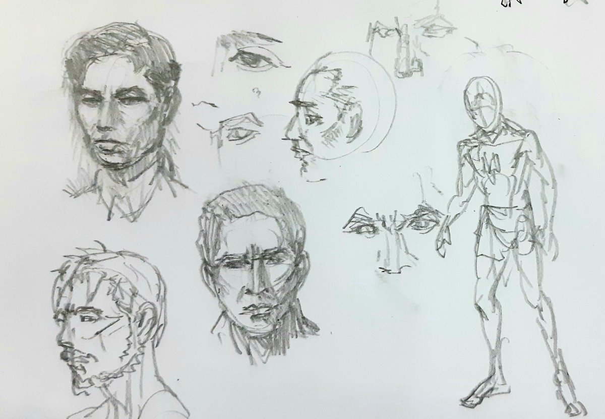 野村浩三さんの似顔絵を描きました。
自分の似顔絵の腕は下手ですね
何かのイラストを描くする前に先ずは作画用の写真や動画などを探す。そして、練習で最善の描き方を探る
つまり、ガッツ星人と同じやり方です