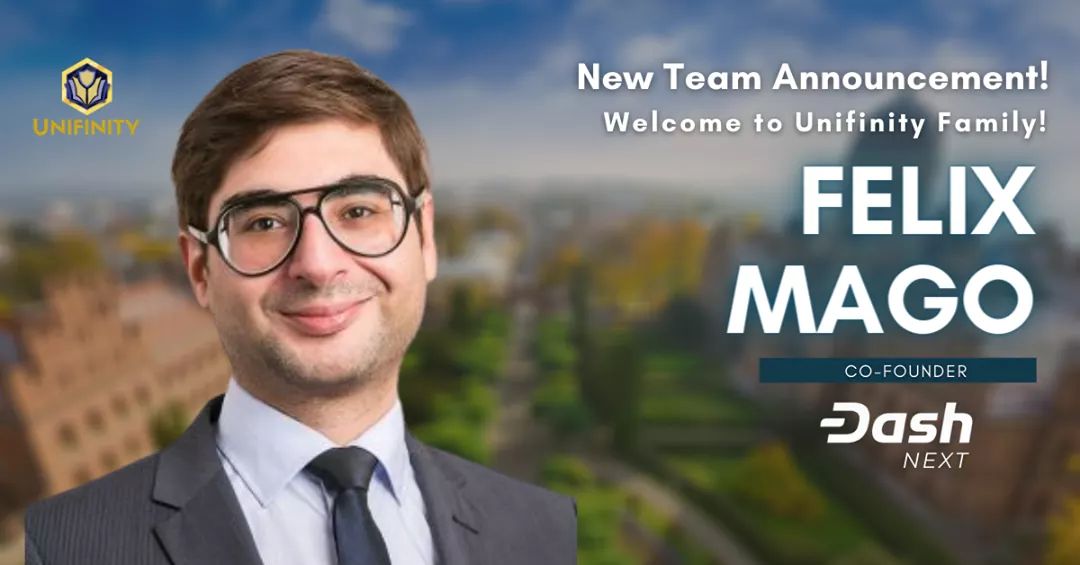 Unifinity_ph's tweet image. We are happy to welcome our New team and Advisor 
@FelixMago_Dash
Co-Founder of Dash Next 
@DashinThailand

Together we can achieve greater things to promote the power of Education and Technology Globally!

#Felixmago #dashnext #dashthailand #dash #unifinity #Advisors