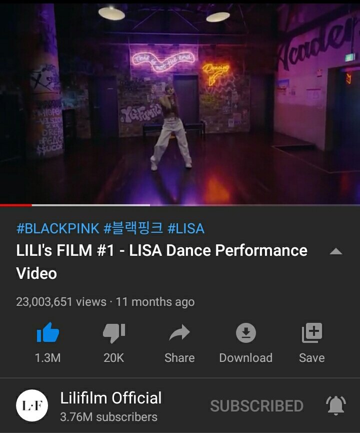 LILIES_STREAM's tweet photo. #LILIDANCE1 hit 23M views 🎉

Now stream #LILIDANCE4 ➡️ 14M views !! 

Current views-13,940,970
🔗https://t.co/z0t2nJOPZQ https://t.co/1uccD8VHO2