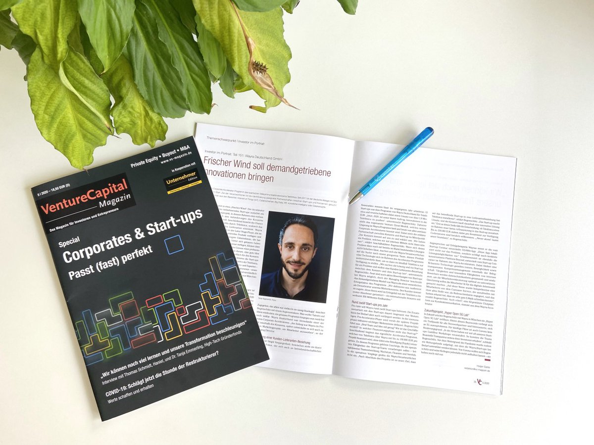 conntac_net's tweet photo. Wir wurden im aktuellen #VentureCapital Magazin erwähnt! Unser Accelerator #Wayra hat unsere Self-Service Lösung in einem Firmenporträt als Erfolgsbeispiel genannt. Wir freuen uns 🥳 https://t.co/emrjESiXPs