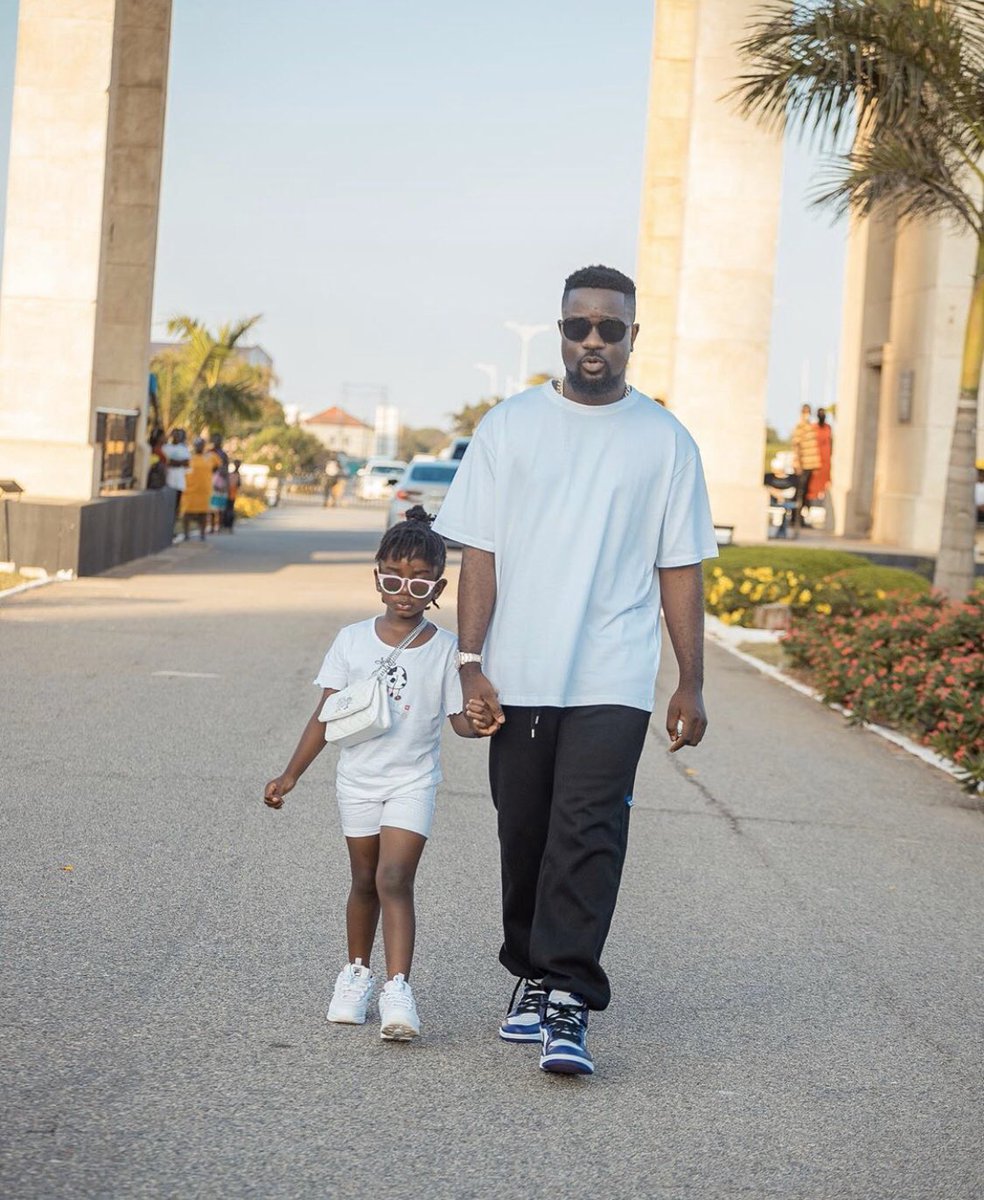 SarkcessVision's tweet image. Adalyn Owusu Addo ( TITI) X Micheal Owusu Addo Snr ( Sarkodie ) #blacklove 😘😍😍