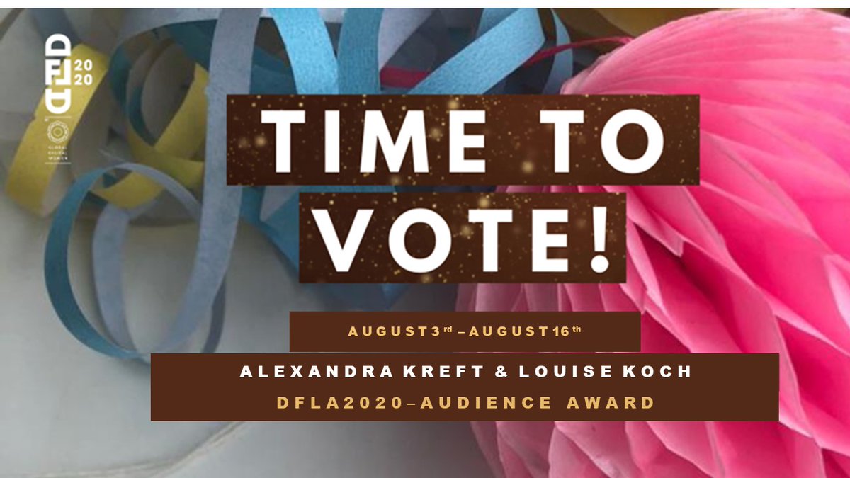 Well deserved: @Alexandra_Kreft is nominated for the Digital Female Leader Award 2020 in the Category Diversity - till August 16th you can vote for her to win the Audience Award! #DFLA20 bit.ly/33u663V #Iwork4Dell