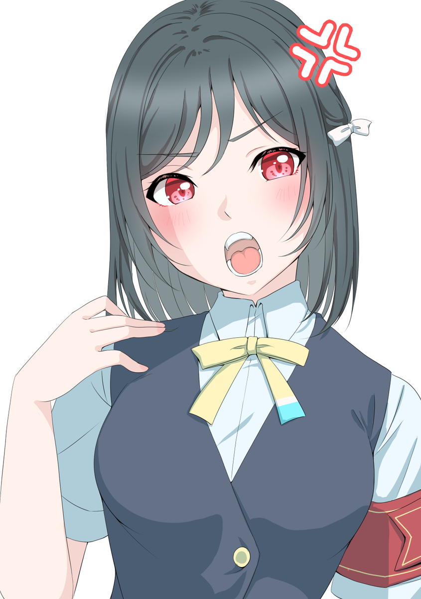 「しお子に怒られても八重歯可愛くて集中できないな。 」|コバヤシ@skeb/MHR:SBのイラスト