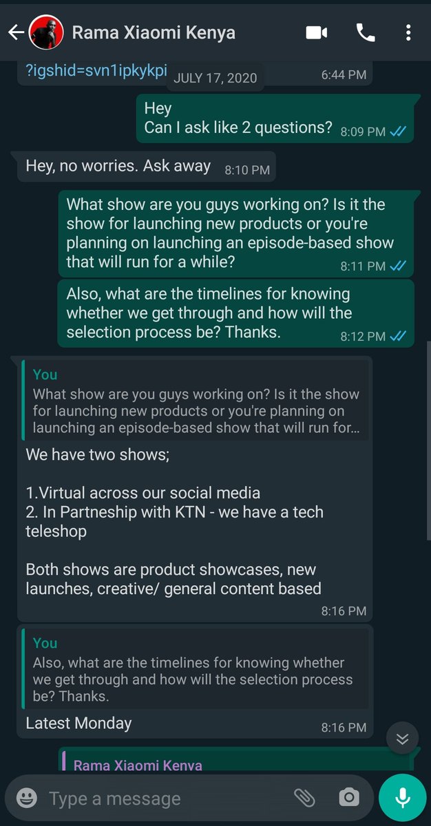 Regardless, I'm not one to brush off opportunities without seeing if it could be done remotely. It's a show, after all. But then I remember Xiaomi is a huge company yes, but without any solid media infrastructure so I asked one Rama from Xiaomi about it and he responded.