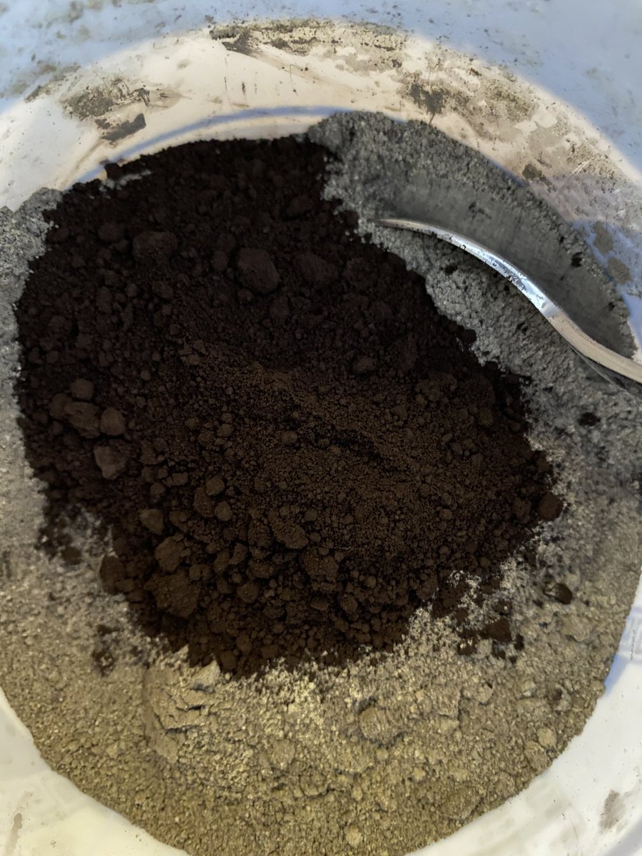 F_UrbanPhoto's tweet photo. A new experiment ~ a smaller mould and mixing black #concrete ~ planned hybrid with resin as part of #thepauseproject - entombment of memories is the next stage. Made a mess in my kitchen. https://t.co/nQ2b89twqr