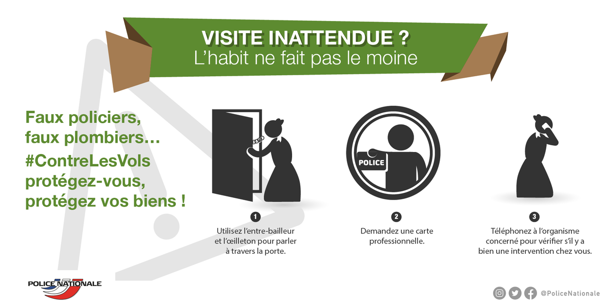 PoliceNat54's tweet photo. [#Vigilance] En cette période estivale, @PoliceNat54 appelle à la vigilance face au démarchage abusif à domicile.
En cas de doute faites le 17🤳.
Sensibilisez vos aînés.
Les escrocs ne prennent pas de vacances ! https://t.co/q2o0iXz9iM