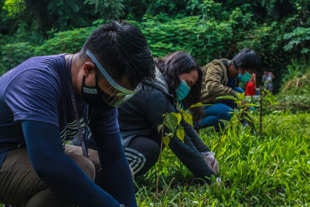ADNU_Official's tweet photo. CCD, in partnership with the City Gov't of Naga,  hosted two Ignatiana Outreach Activities as part of the celebration of the feast day of St. Ignatius of Loyola. The two outreach projects were tree planting and disinfection of public vehicles.

Read more: https://t.co/cVtzE0dMbq https://t.co/vST9LOo5oX