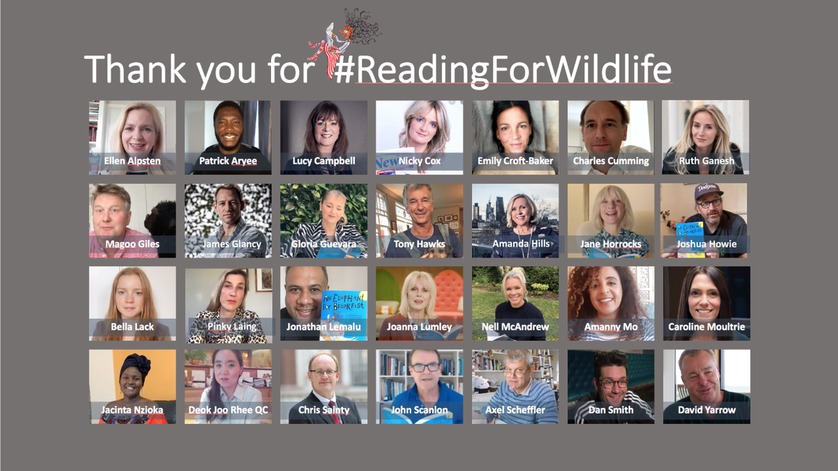 EAlpsten_Author's tweet photo. Let's not forget that #ReadingForWildlife #R4W is an ongoing effort - education vs extinction! Well done, Kate Studholme @LadyZellaBooks #wednesdaymorning https://t.co/8QvmnrhbCo