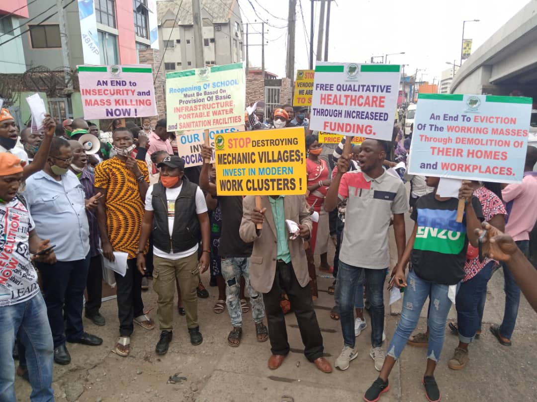 Police disperse RevolutionNow protesters, arrest 10 participants in Lagos