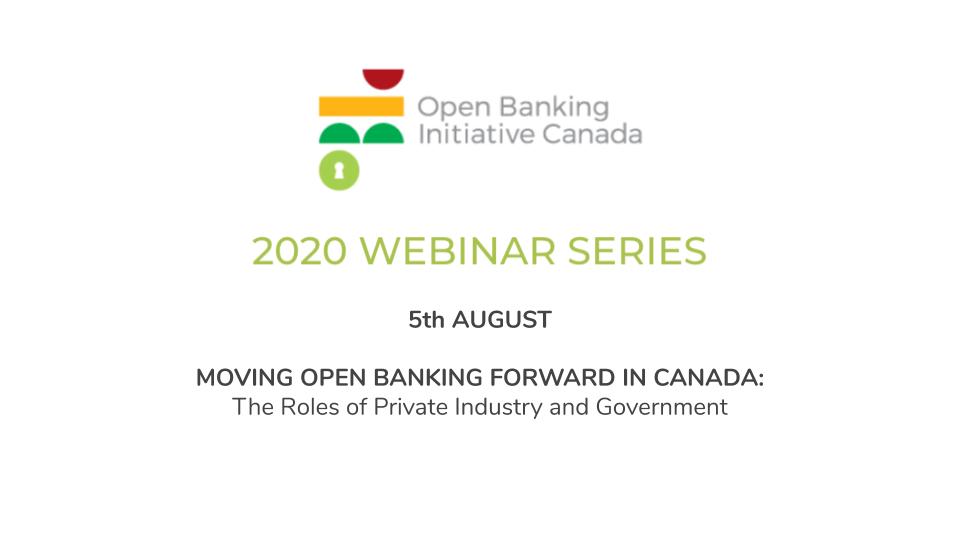 OBE_Global's tweet photo. ⭐How can #openbanking help Canada’s COVID19 recovery?
⭐How can private industry work with the government on open banking progress?
Join #OpenBankingInitiativeCanada for a power hour with Senator Colin Deacon &amp; @cjemichael of @ozoneapi. 
Please register 👉https://t.co/acQqm5bVFX https://t.co/riirAUIgzY