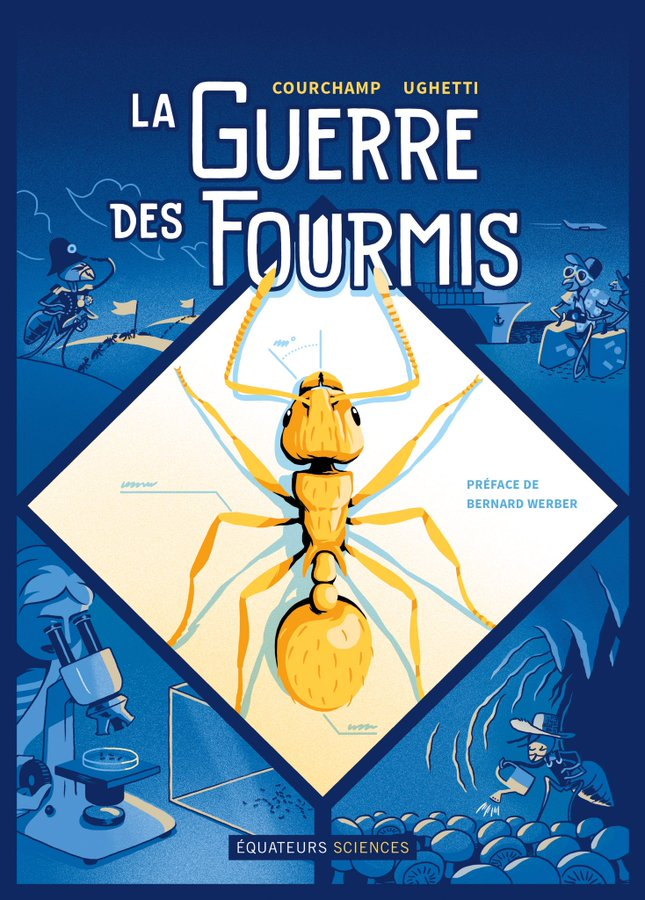 CNRSecologie's tweet photo. #WorldAntDay #MercrediBD [thread] | 🐜

Pour célébrer la journée mondiale des #fourmis (re)découvrez "La Guerre des fourmis" 💣une BD qui nous fait plonger de manière ludique dans le monde de ces #insects surprenants

💭https://t.co/DiFrTw6q7O https://t.co/DKofTYiRLR