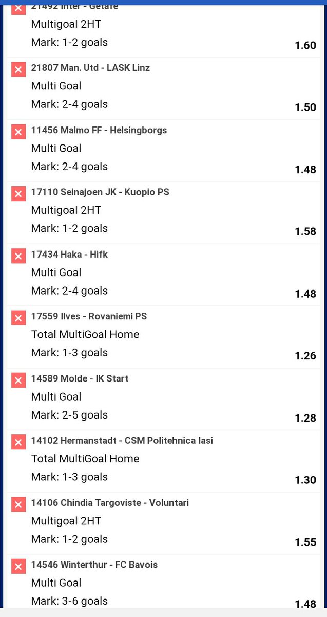 MisturBets's tweet photo. MULTI-GOAL ACCA :
*10 Events
*40 Odds
@BetKingNG Booking- "BYX5S"
Get On π https://t.co/oKP2JOSI9S
#MisturBets #MadeForKings https://t.co/vkSoFKTxXR