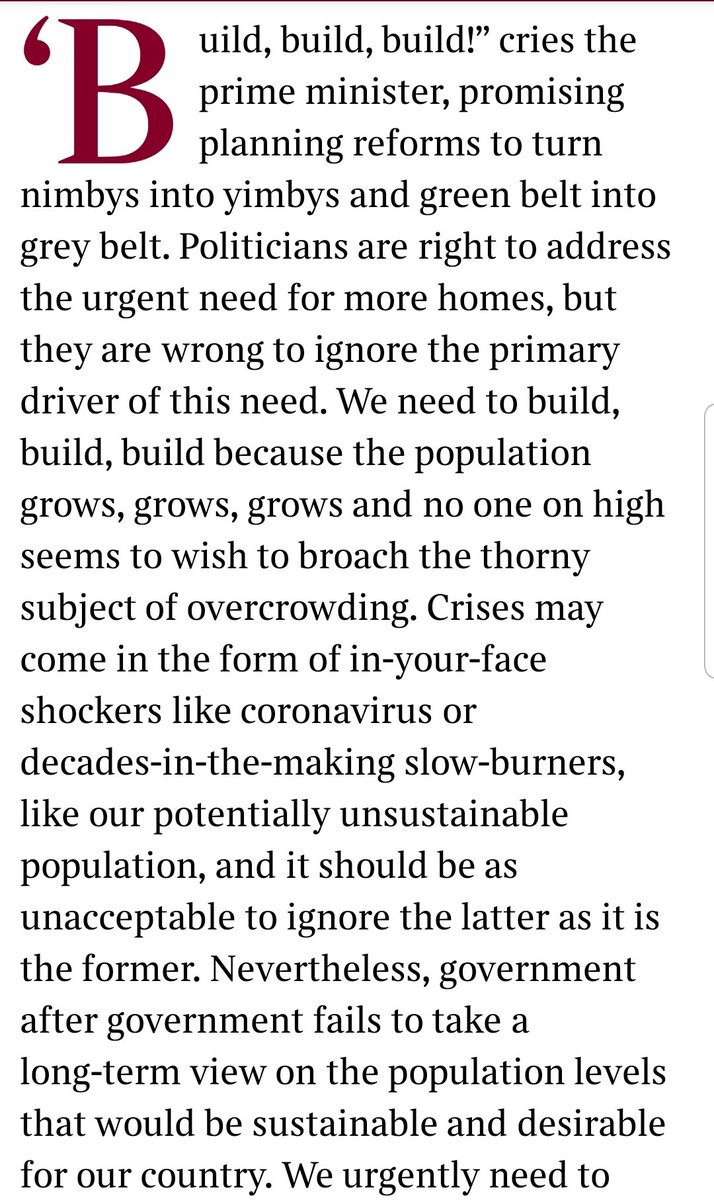 While successive governments have shouted "build, build, build", they haven't actually built. In 2019 the Public Accounts Committee warned government construction figures for new homes was "artificially inflated" by 40,500, and still failed to meet targets by nearly a half. 5/