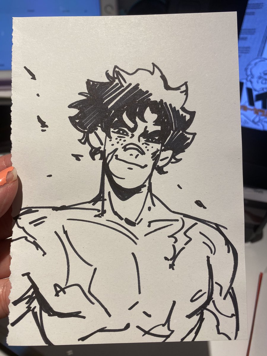 2am posting an accodentlal drawing of     Older deku ? https://t.co/4xEz4Dp0q4 