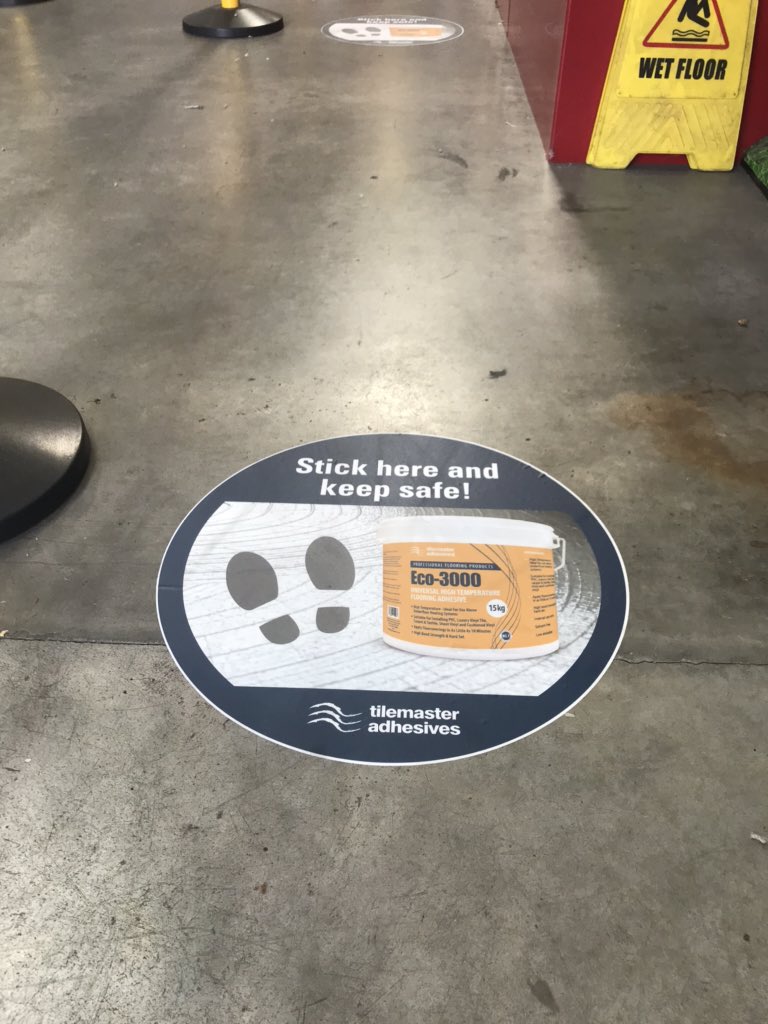 tilemasternath's tweet photo. @tilemasteradhes Eco- 3000  HT/PS Adhesive on sale at @FitwellFlg.
Come down and pick some up at an absolute ridiculous price!! https://t.co/AcLdytsShT